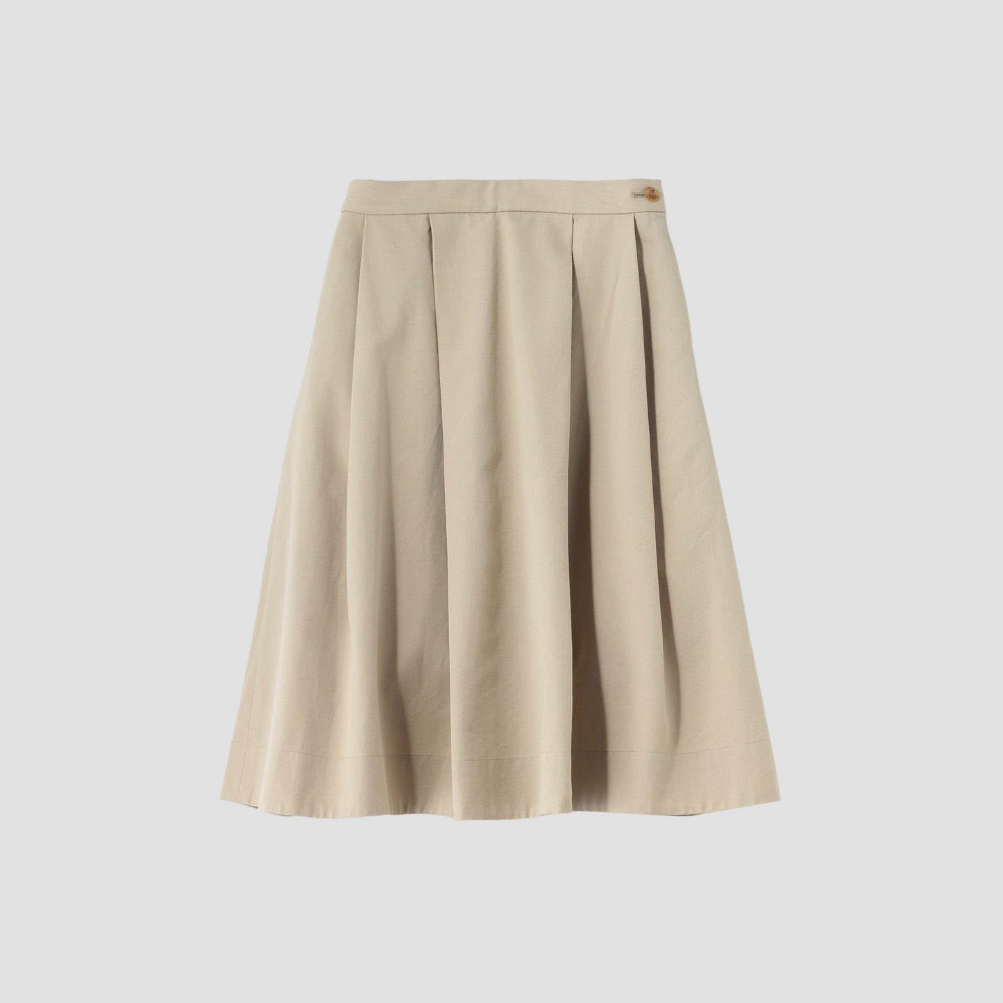 COTTON WOOL TWILL SKIRT