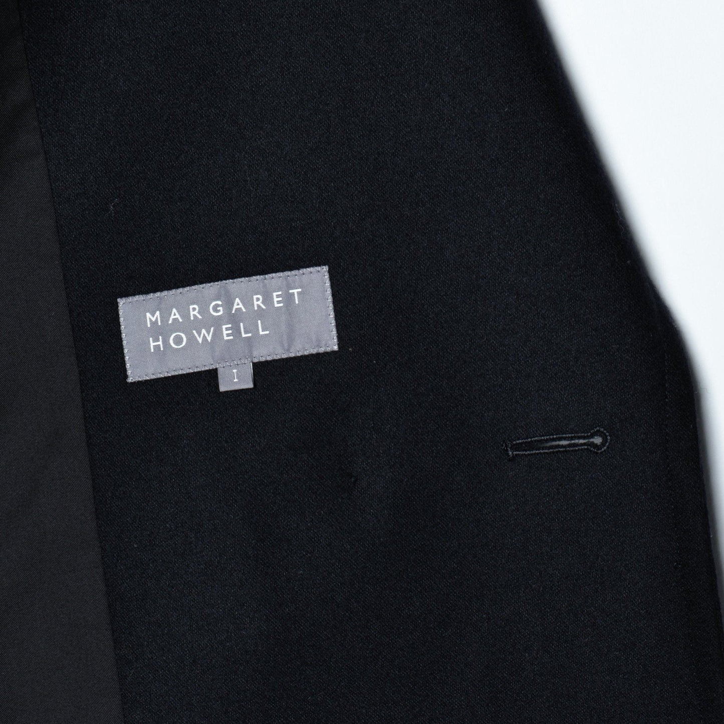 SHETLAND WOOL BLEND FLANNEL COAT