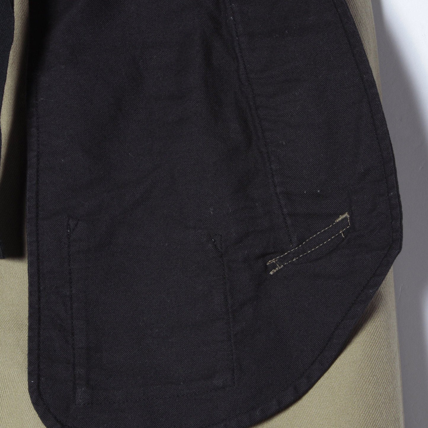 ORGANIC COTTON GABARDINE TROUSERS
