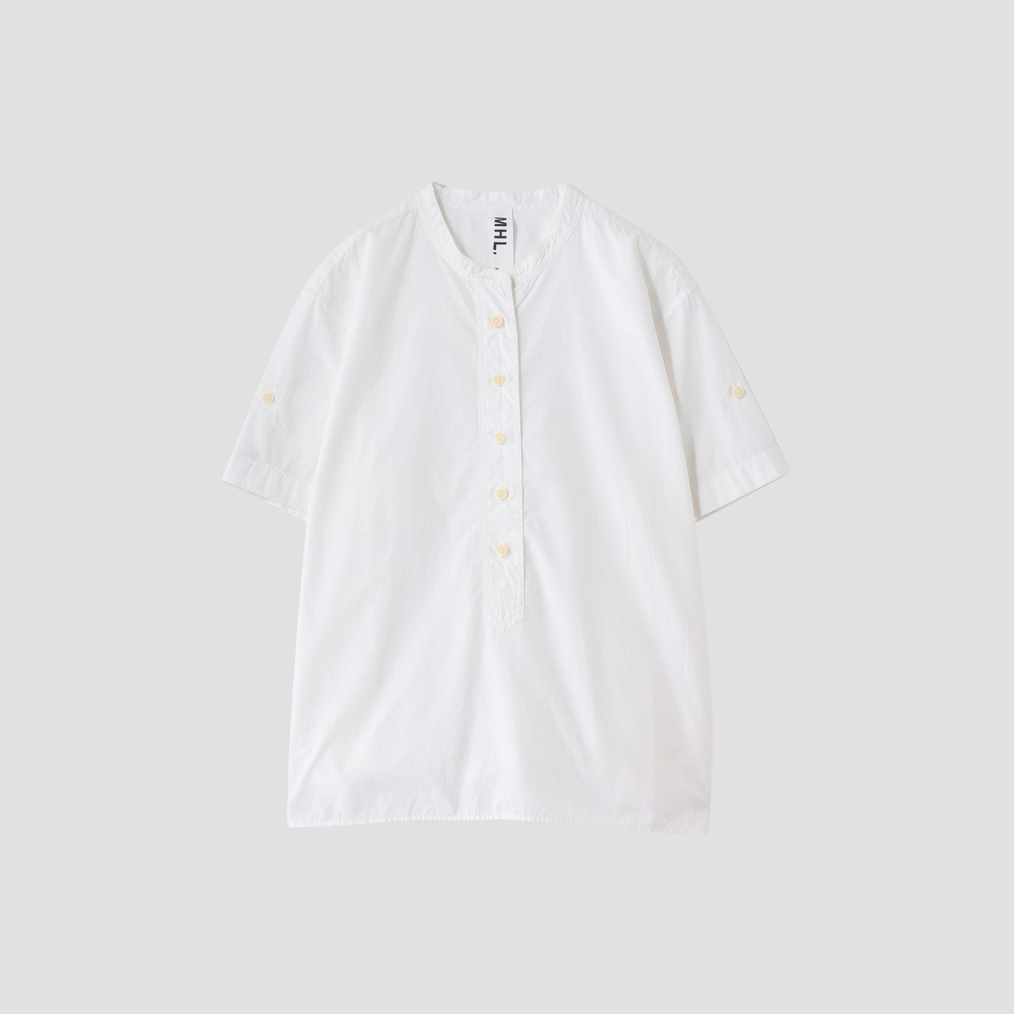 GARMENT DYE POPLIN SHIRT