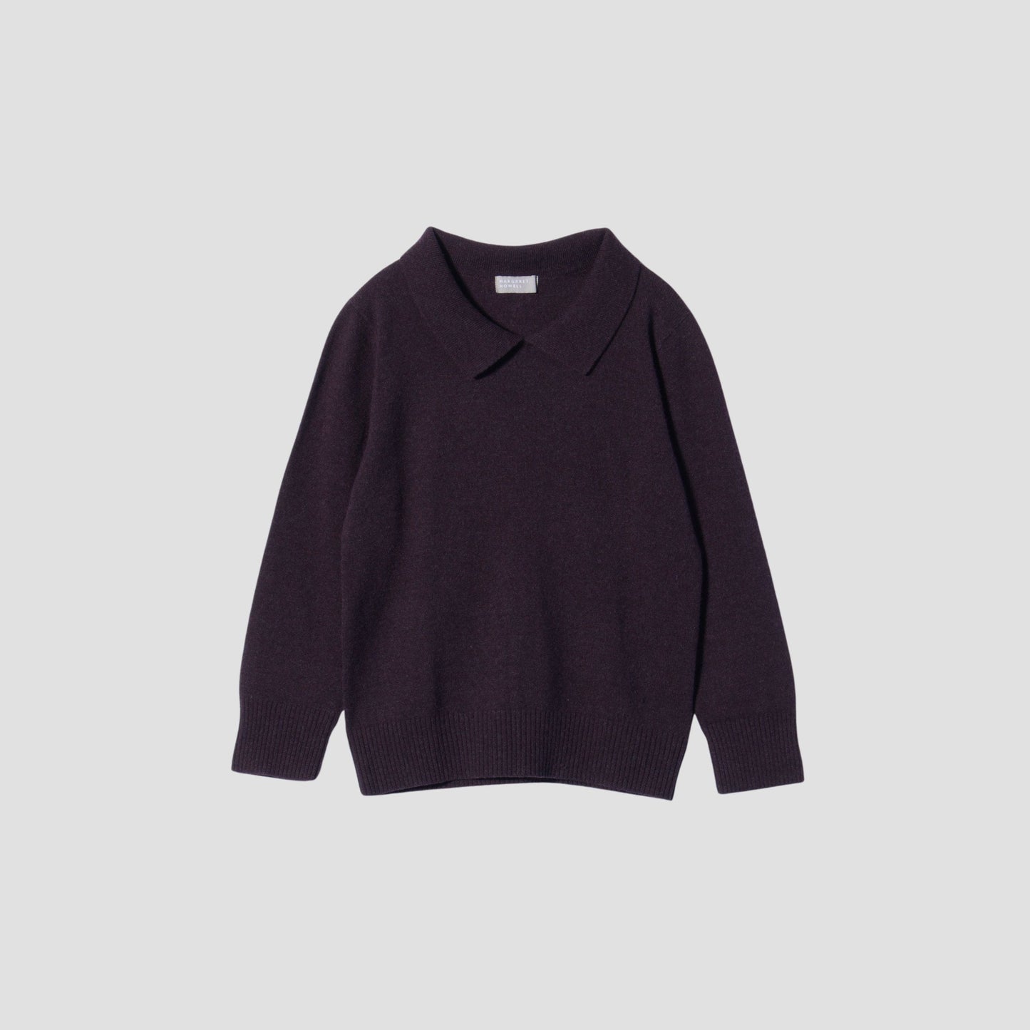 CASHMERE WOOL POLO JUMPER KNIT