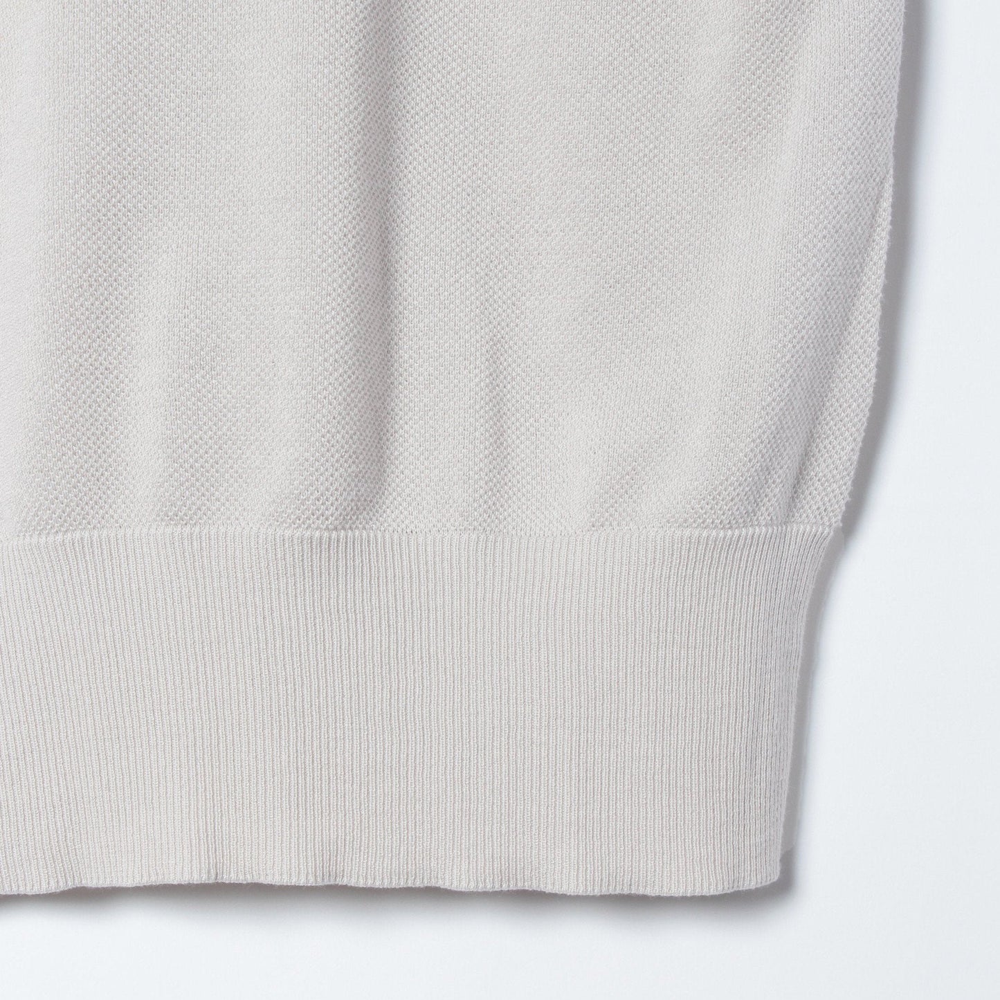 COTTON SILK PIQUE KNIT
