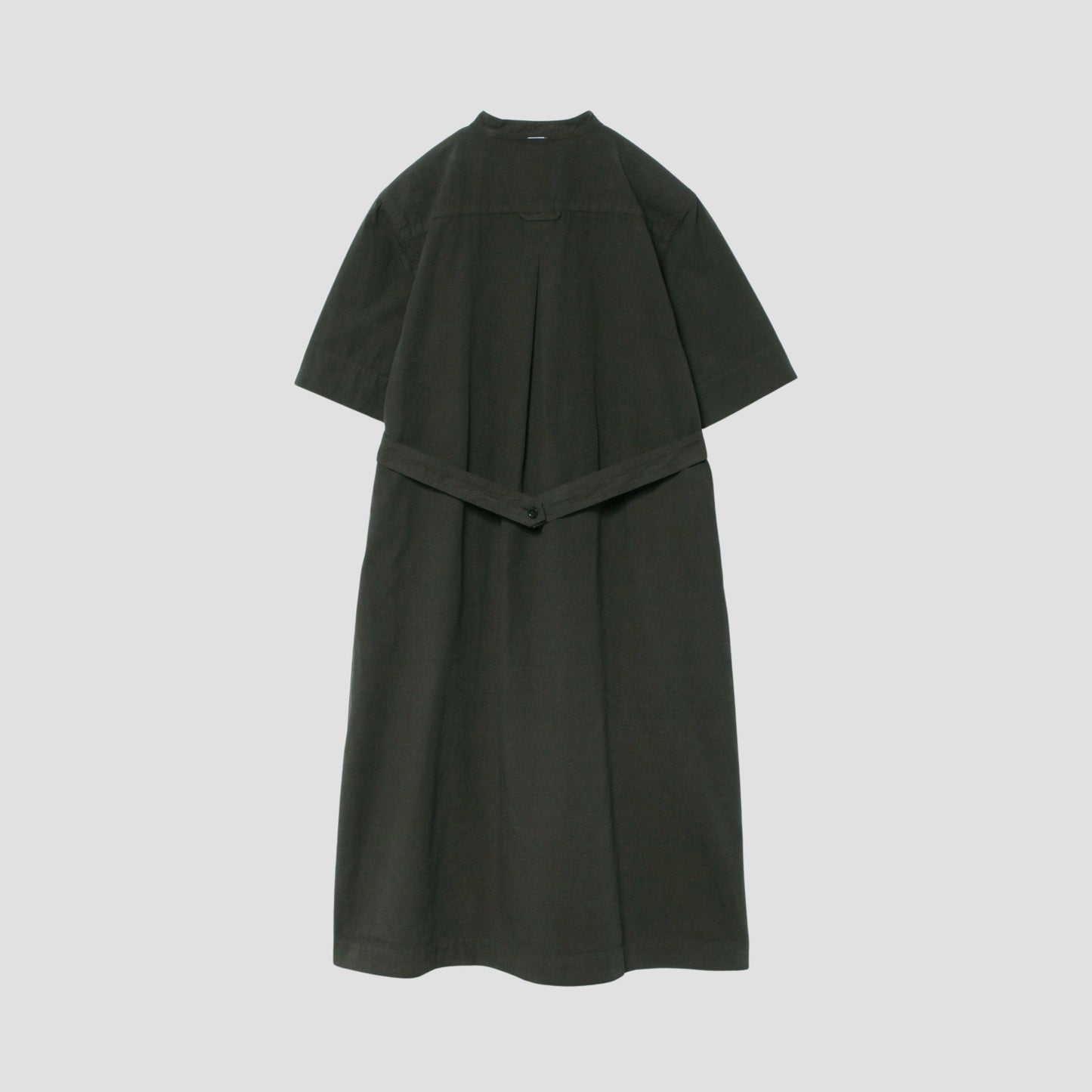 COTTON LINEN SHIRTING DRESS