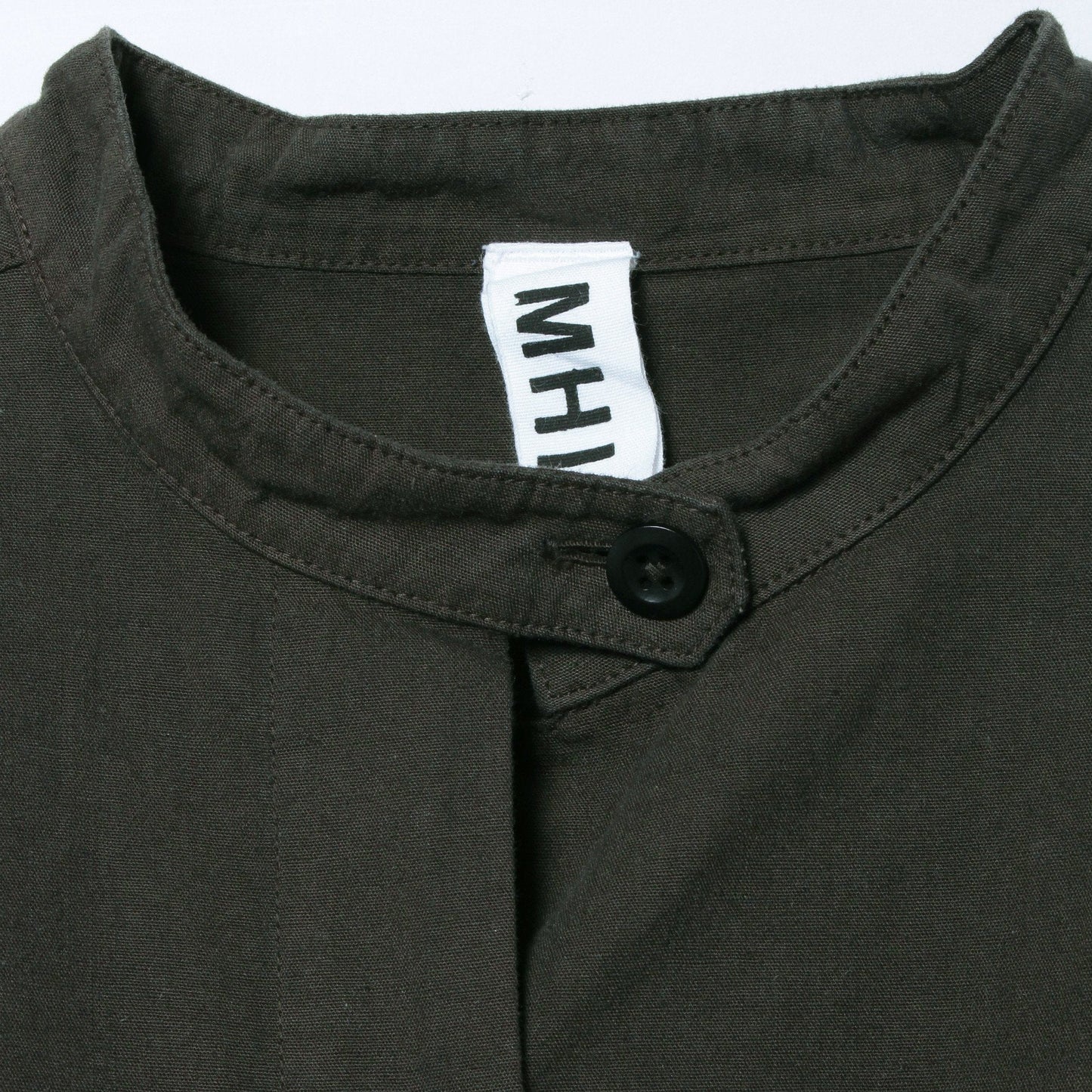 COTTON LINEN SHIRTING DRESS
