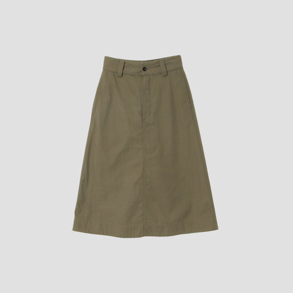 WORKWEAR COTTON TWILL SKIRT