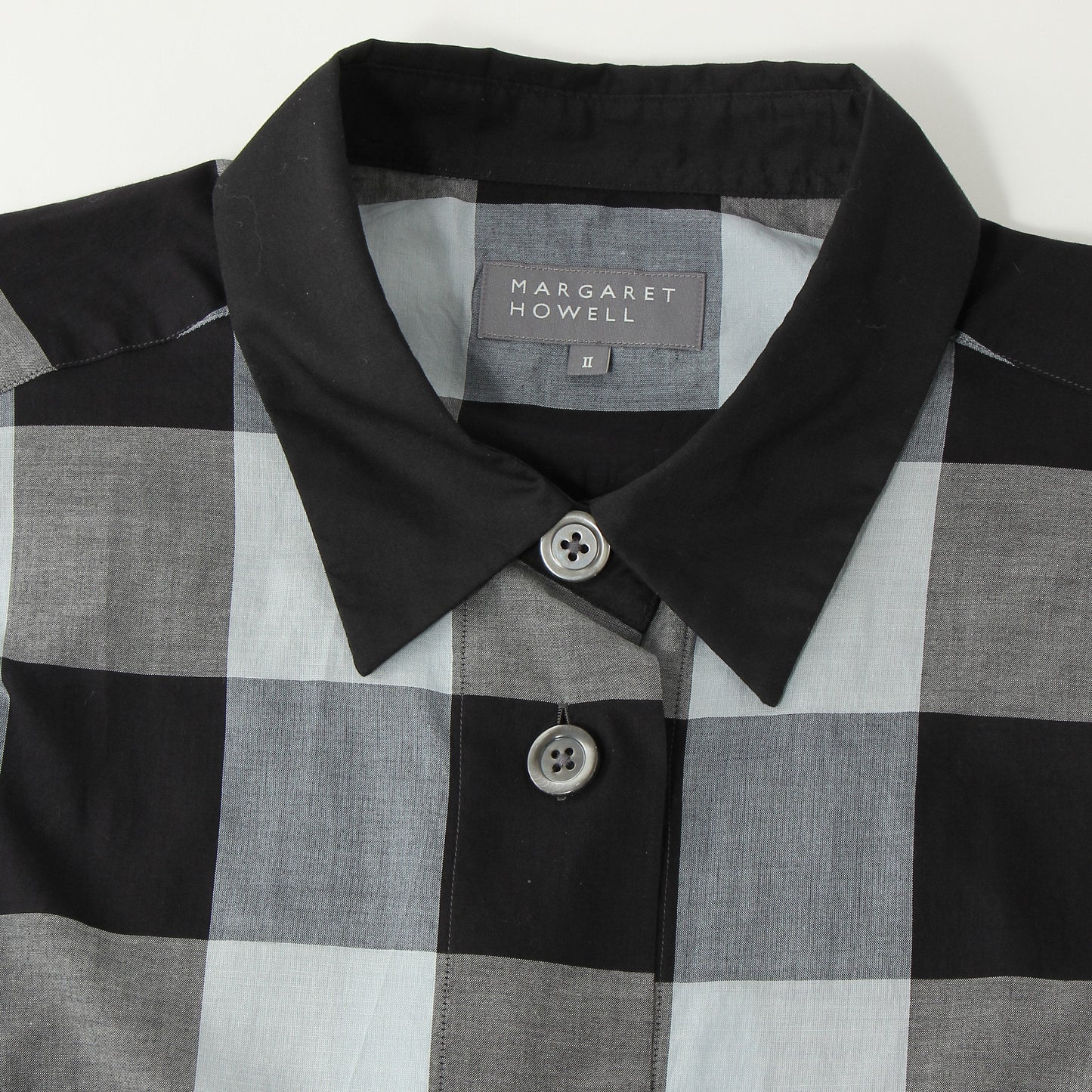 COTTON GINGHAM CHECK SHIRT