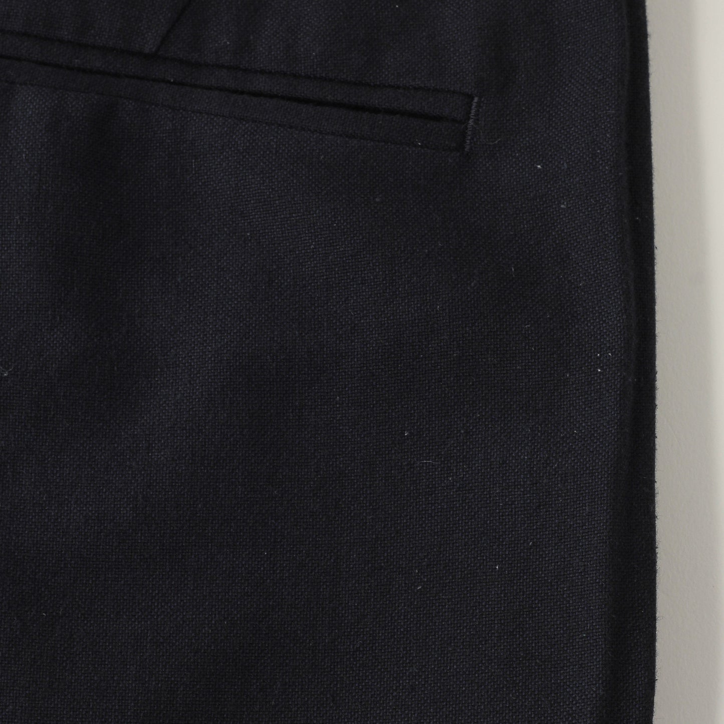 SPRING PLAIN WEAVE  TROUSERS