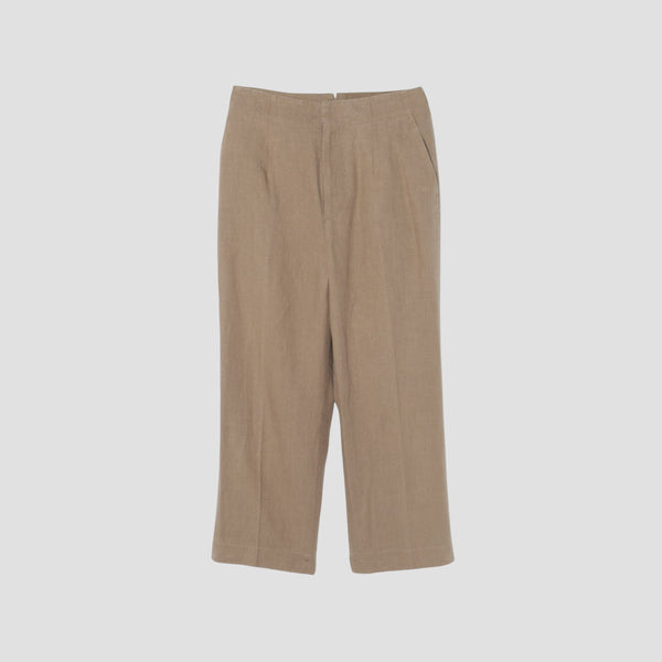 PLAIN LINEN TROUSERS