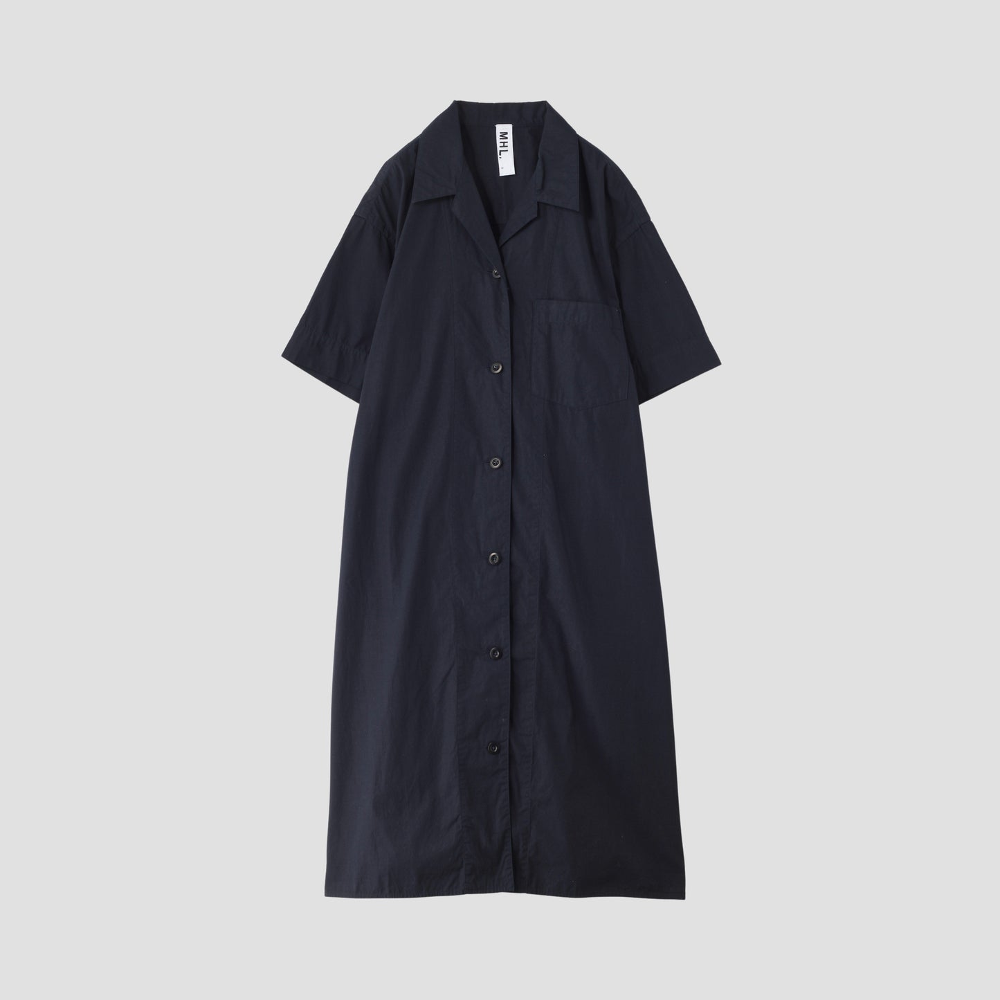 COMPACT COTTON POPLIN DRESS (ｵﾝﾗｲﾝｼｮｯﾌﾟ限定)