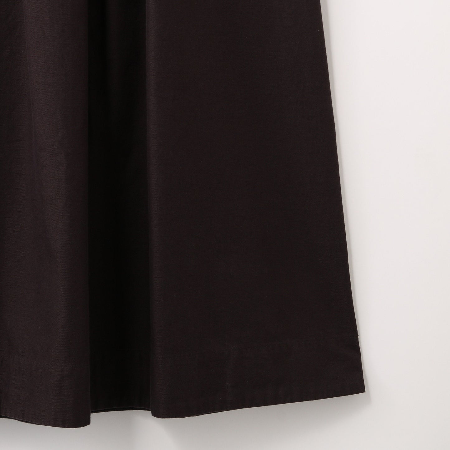 CONTRAST WARP COTTON DRESS