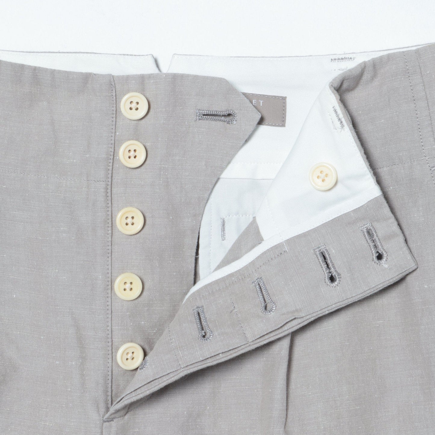 COTTON LINEN TROUSERS