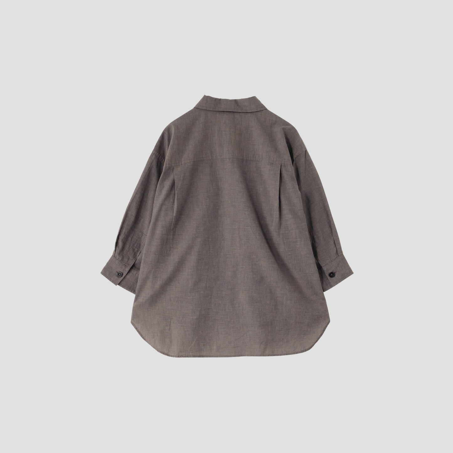 TOP DYED COTTON POPLIN SHIRT