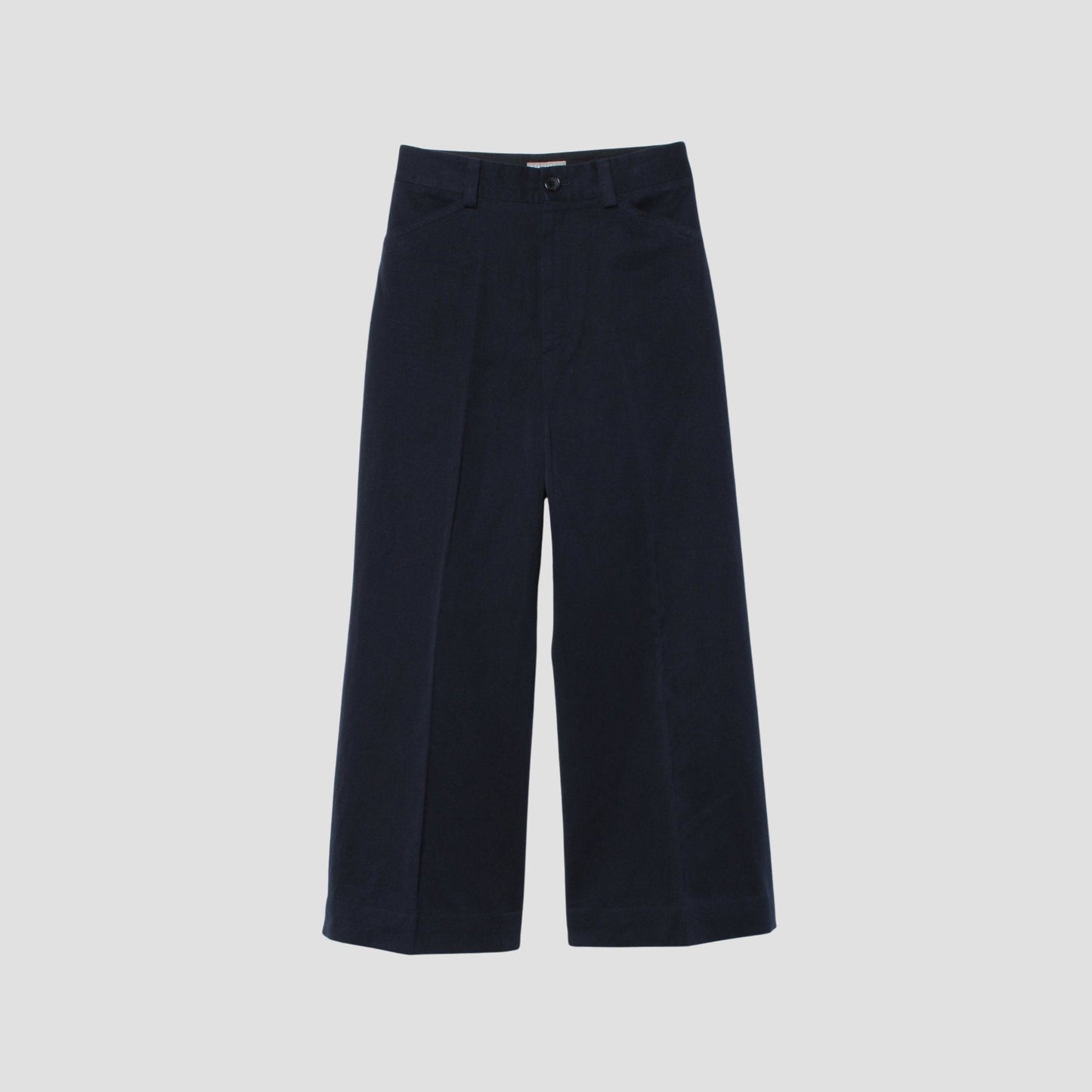 COTTON LINEN TWILL TROUSERS