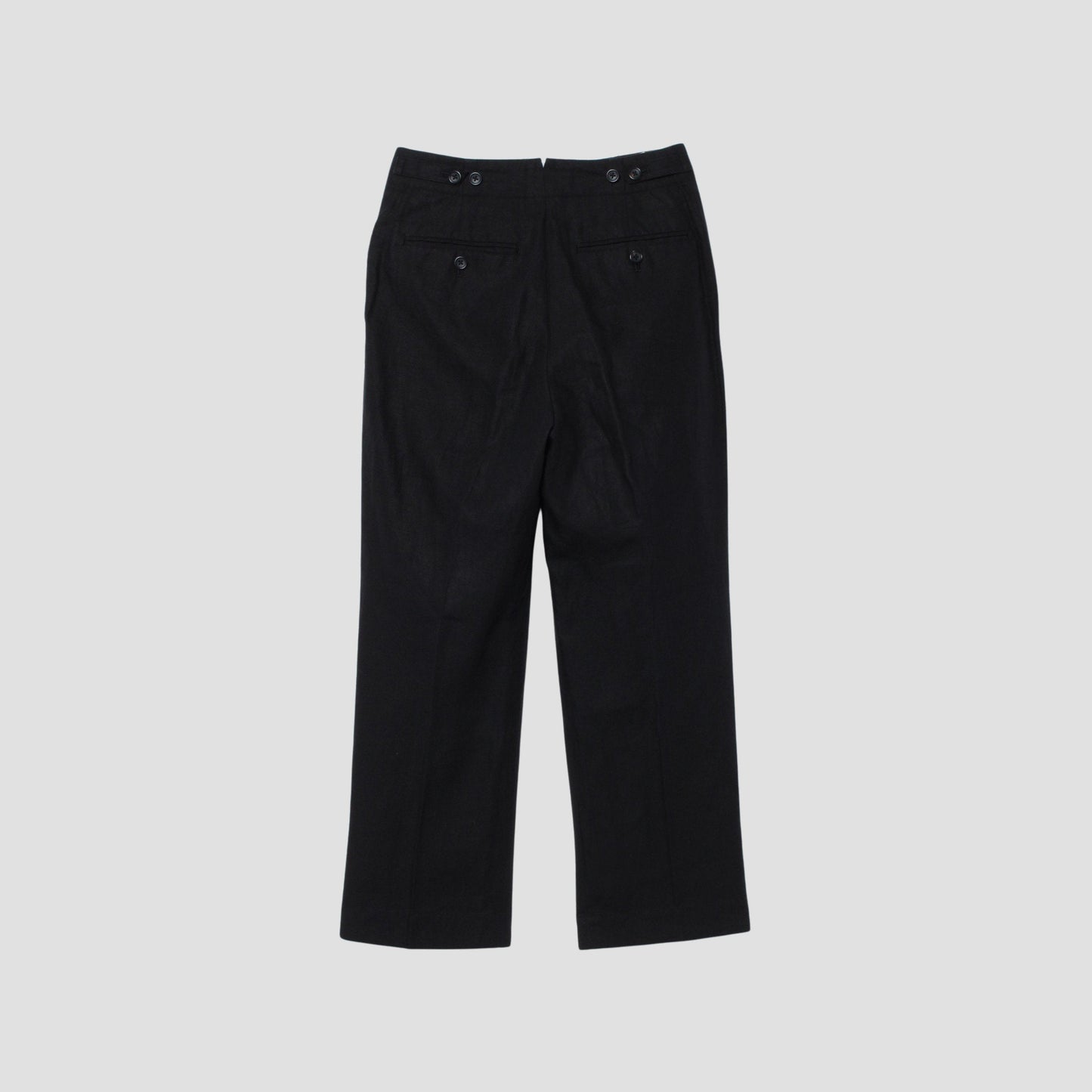 PLAIN LINEN TROUSERS