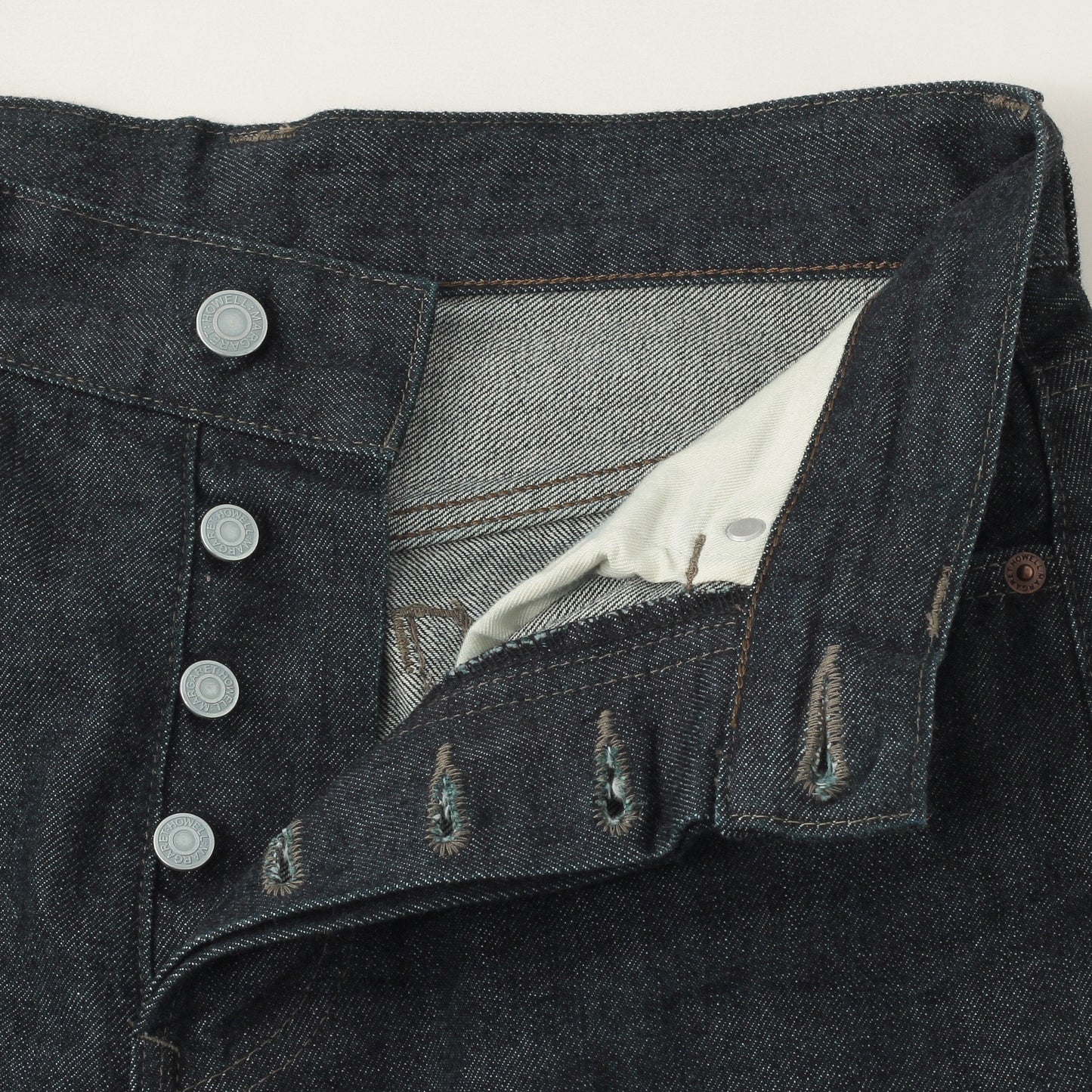 LIGHT DENIM TROUSERS