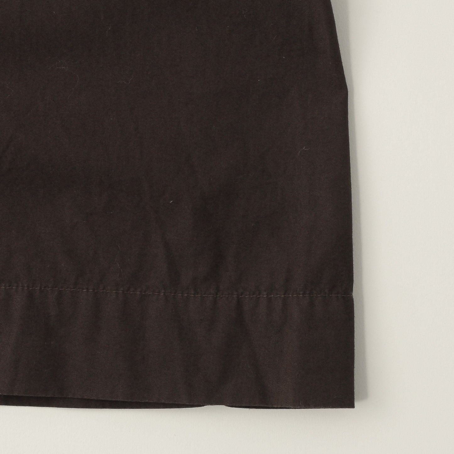 GARMENT DYE BASIC POPLIN DRESS