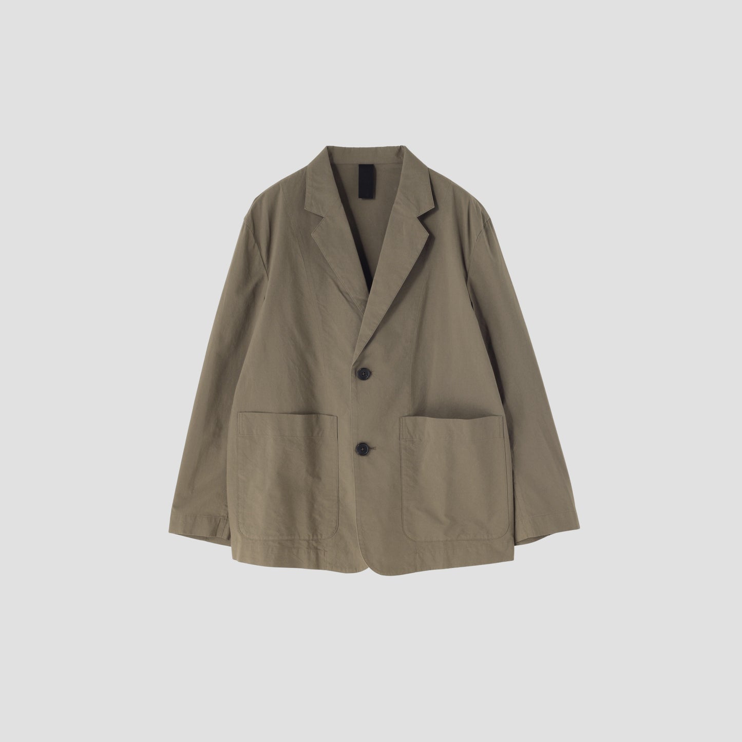 MATT COTTON SILK POPLIN JACKET