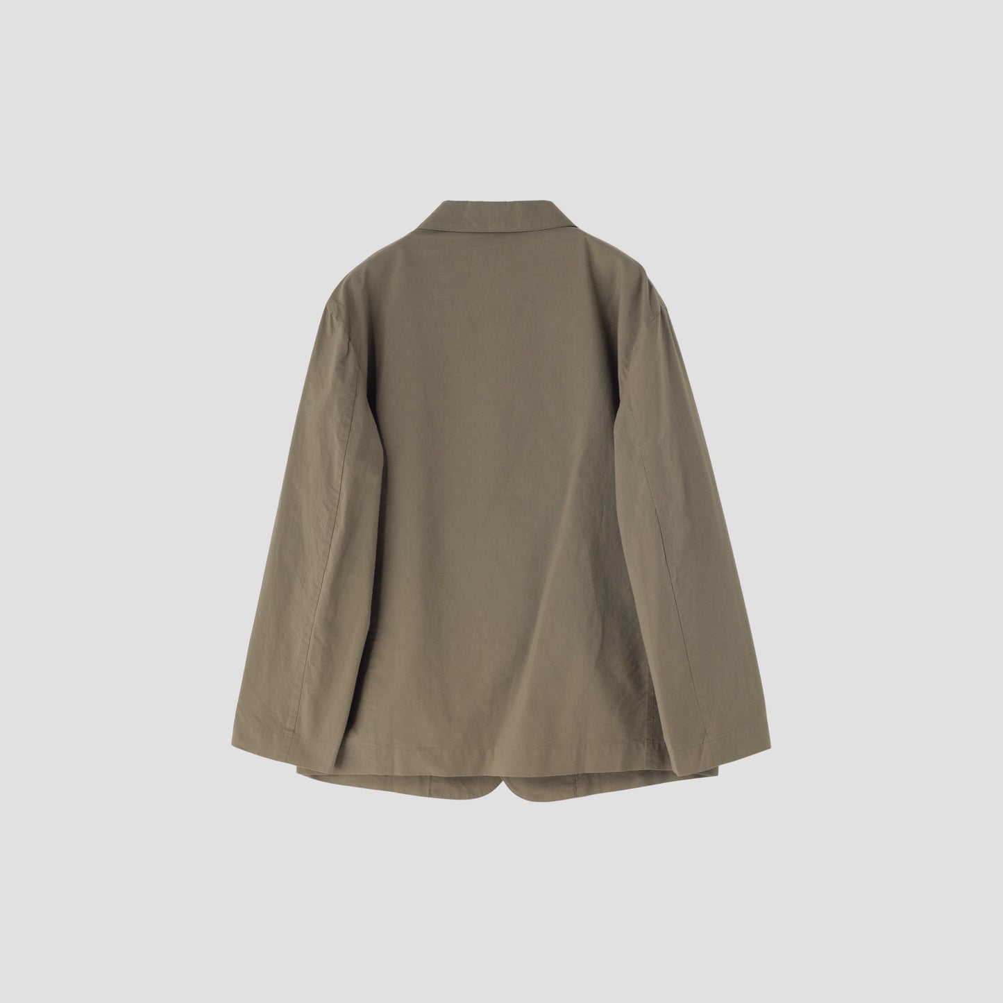MATT COTTON SILK POPLIN JACKET