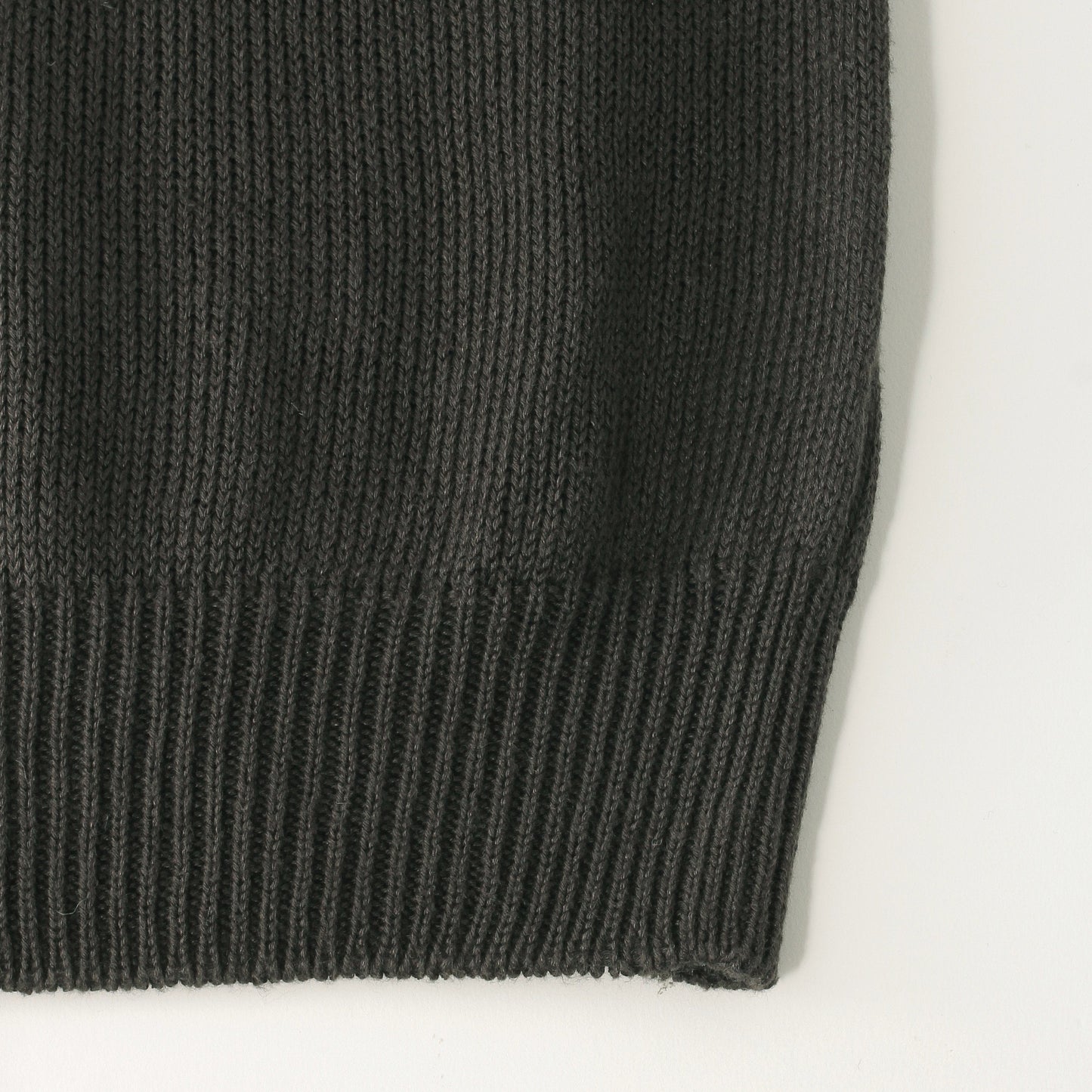 LINEN COTTON CREW NECK KNIT