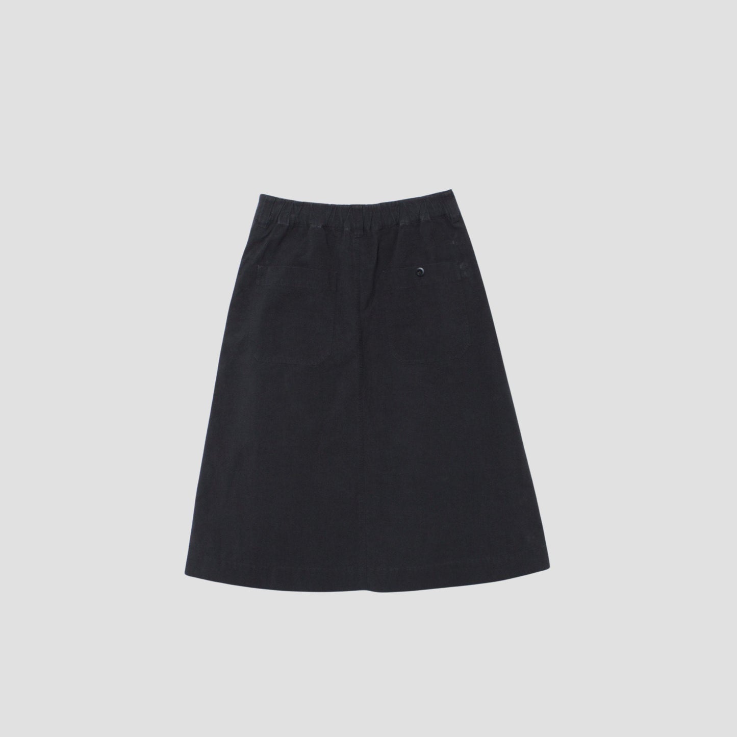 COTTON PLAIN WEAVE SKIRT