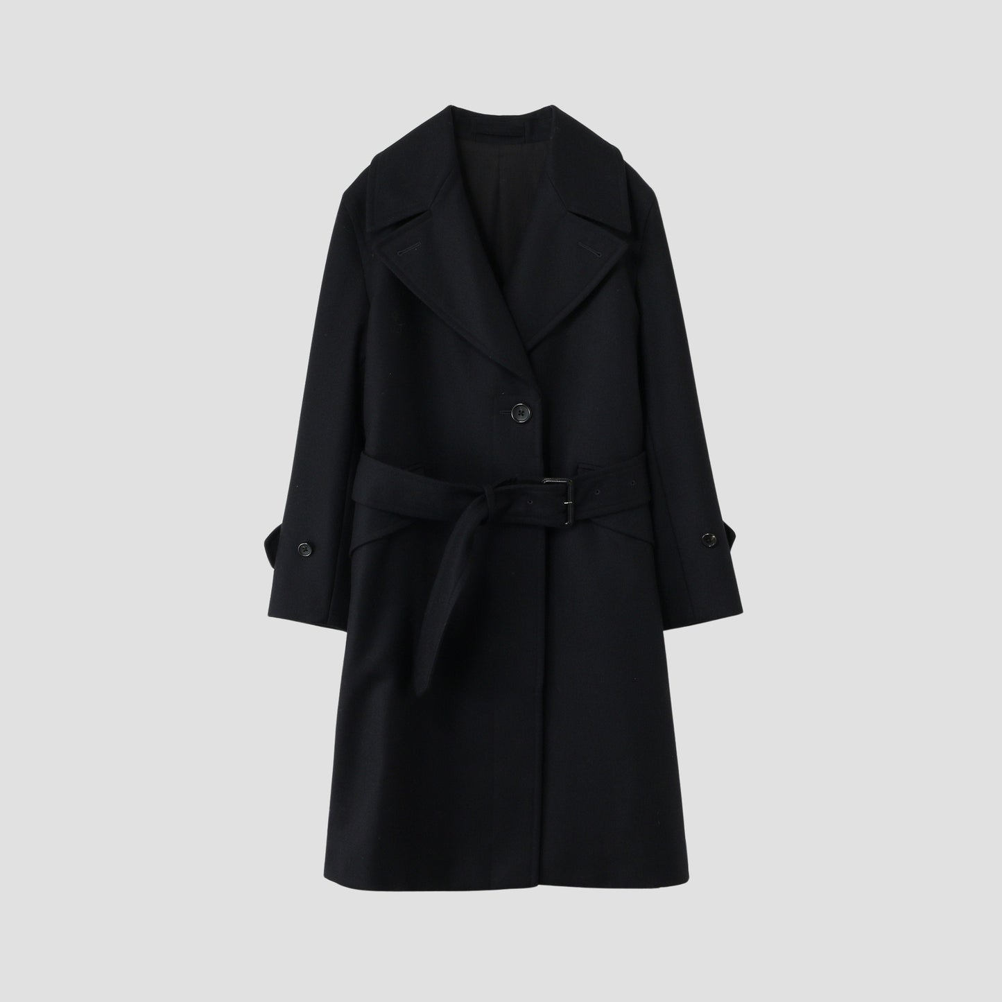 MILLED SERGE COAT
