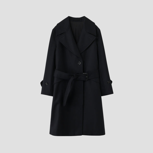 MILLED SERGE COAT