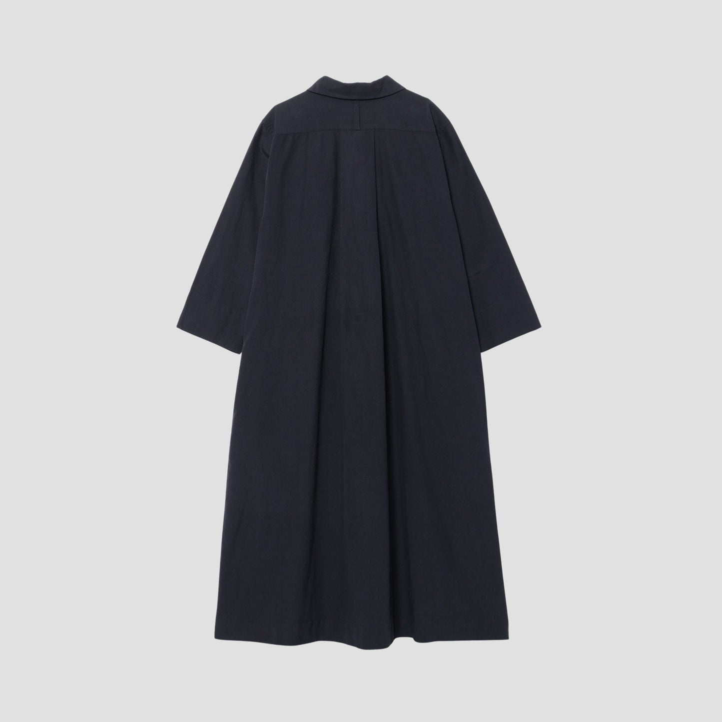 SILK COTTON POPLIN DRESS
