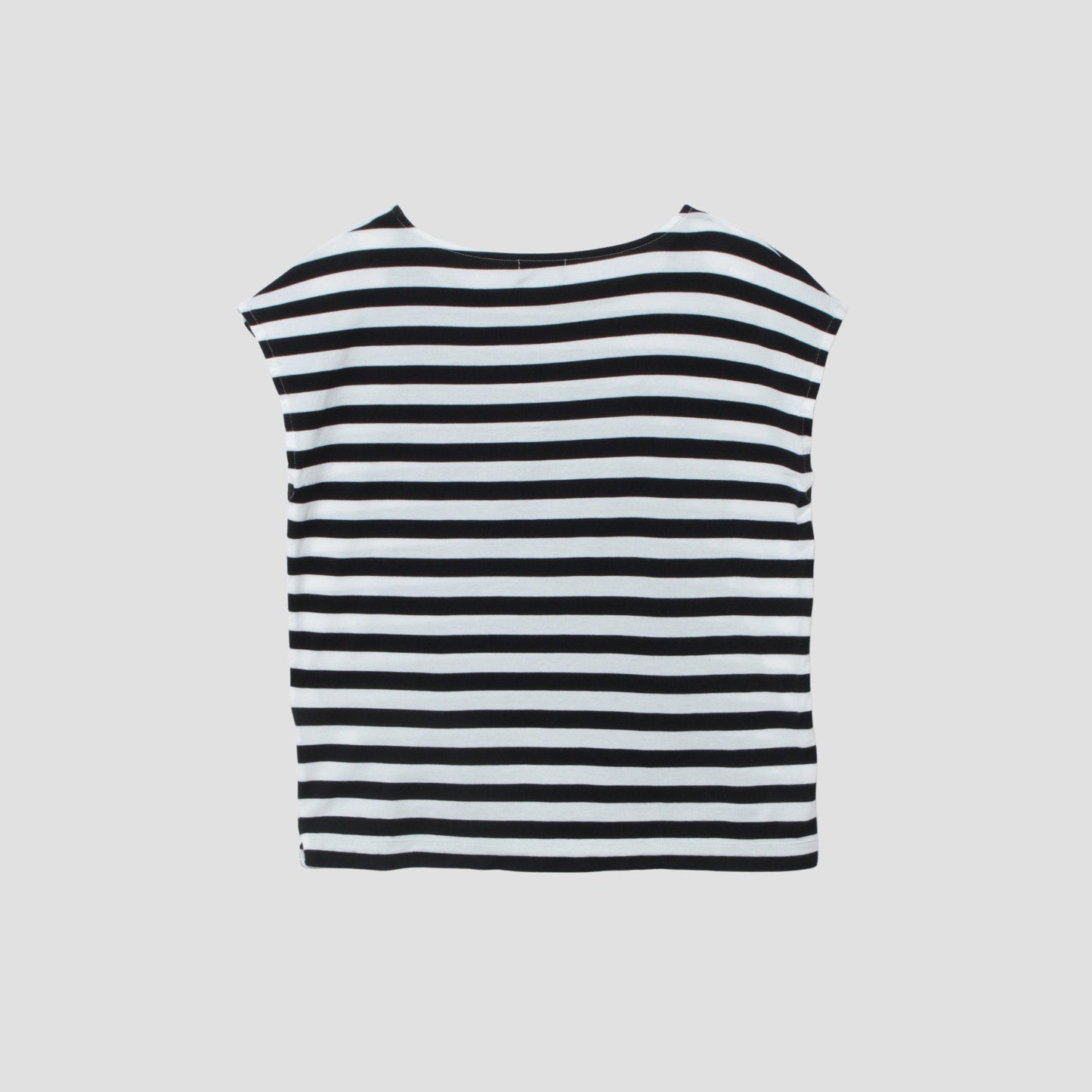 WIDE STRIPE COTTON JERSEY