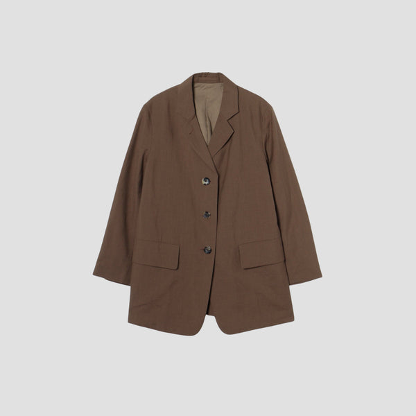 SOFT WOOL LINEN JACKET