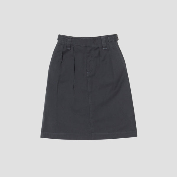 BRUSHED GABERDINE SKIRT