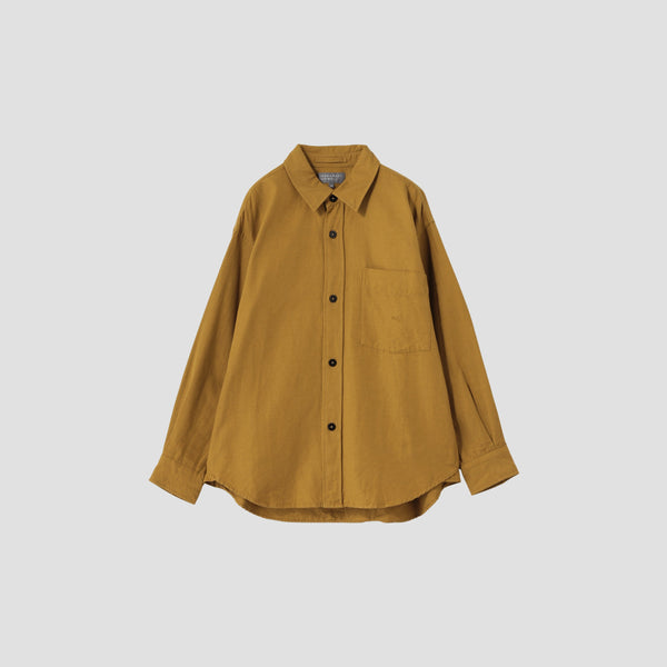 COTTON CASHMERE TWILL SHIRT