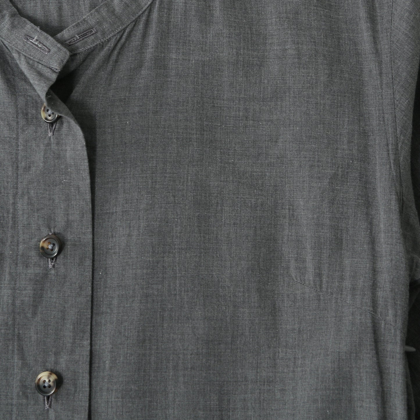FINE COTTON CHAMBRAY DRESS