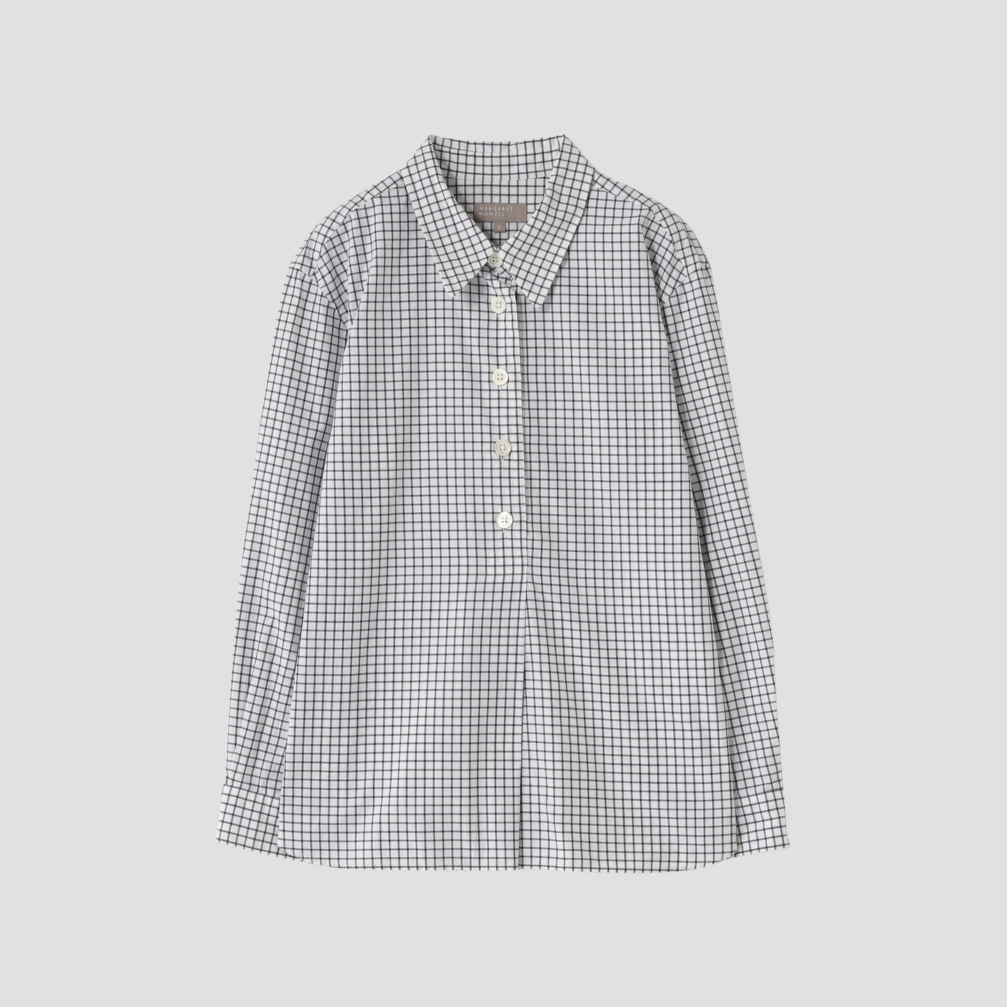 SIMPLE COTTON CHECK SHIRT