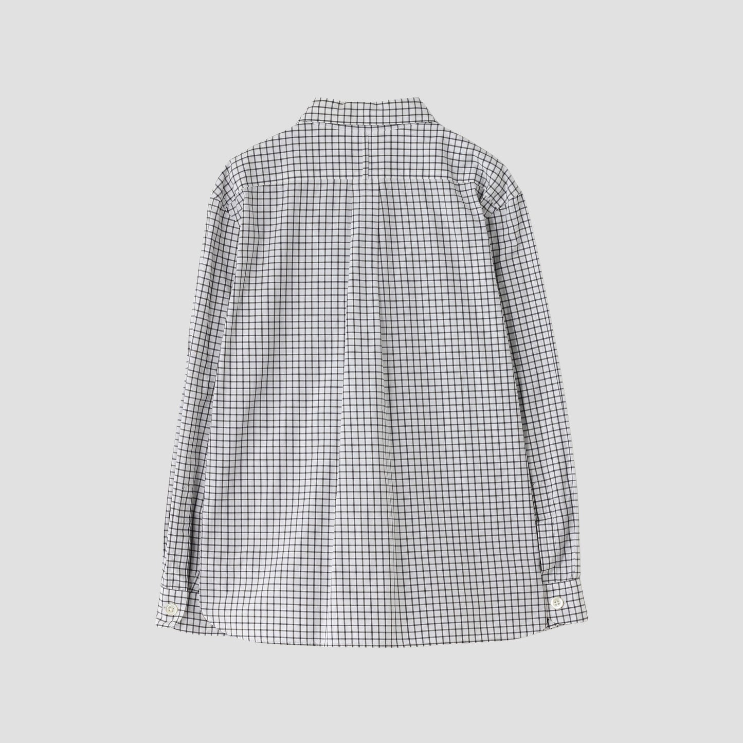 SIMPLE COTTON CHECK SHIRT