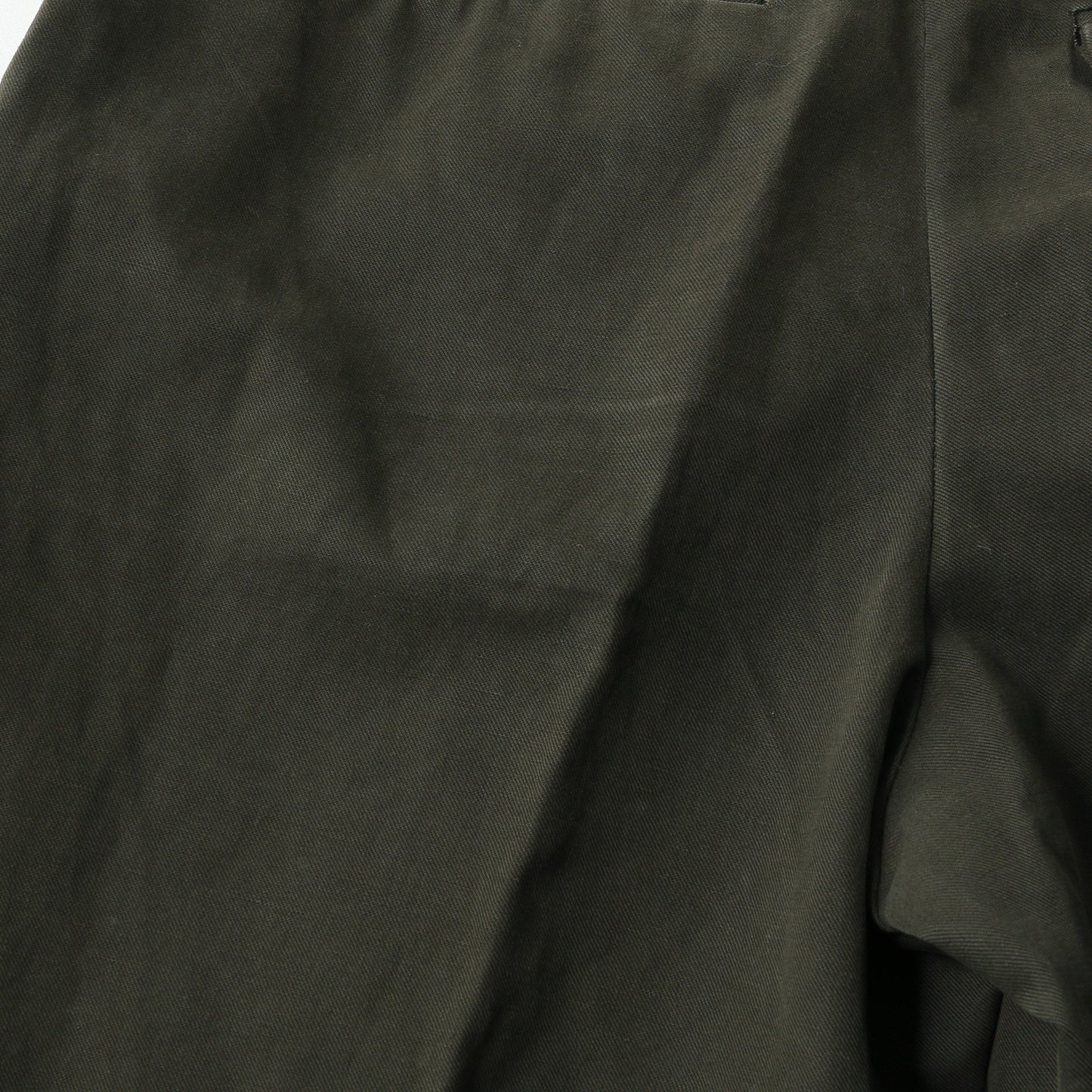 BRUSHED COTTON LINEN TROUSERS