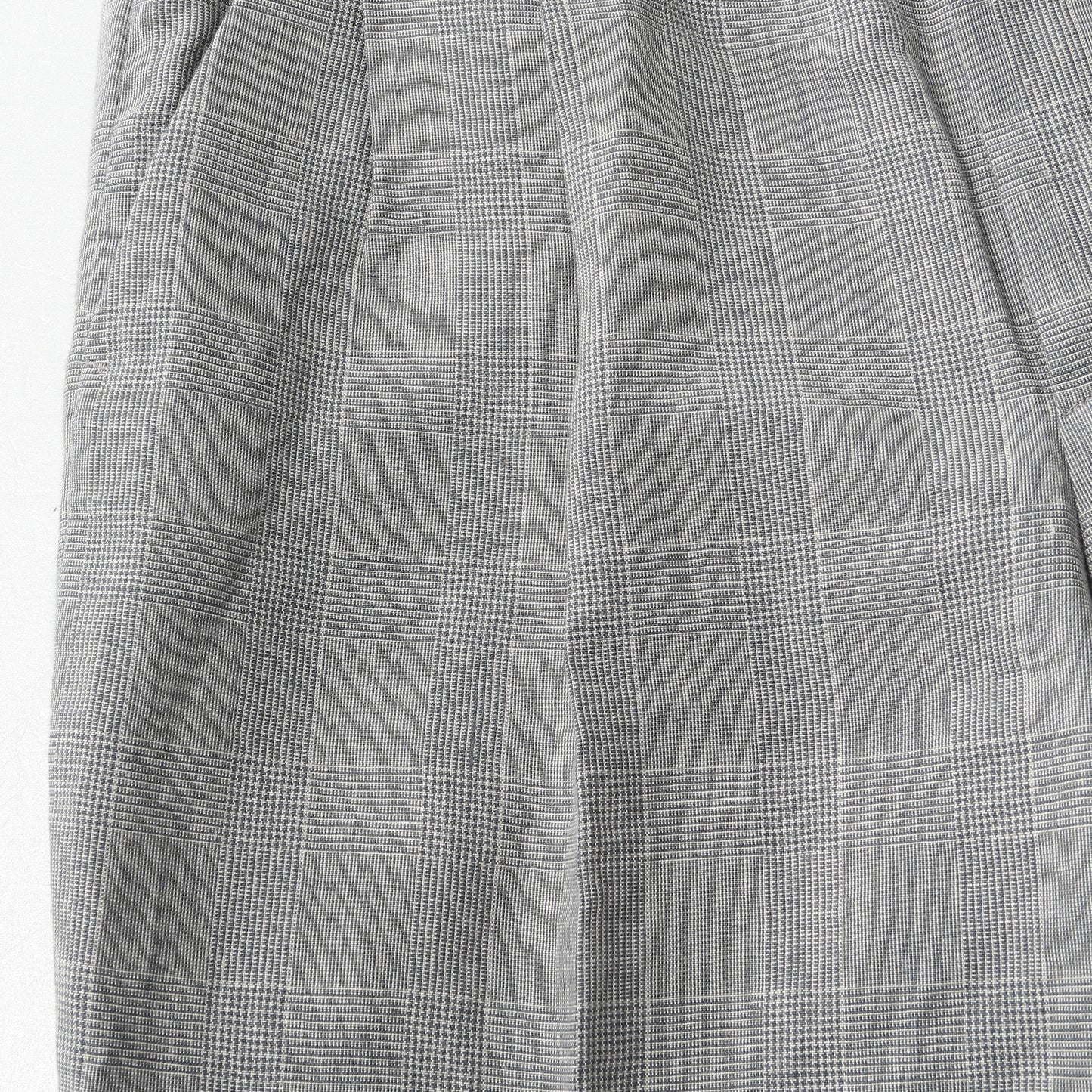 PRINCE OF WALES LINEN TROUSERS