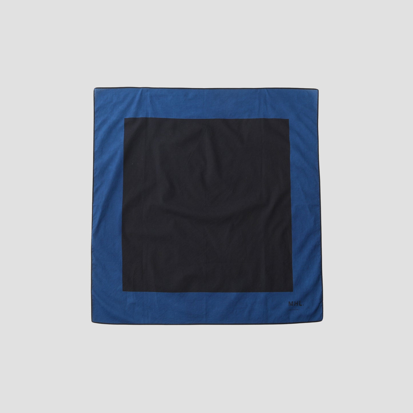 NATURAL INDIGO SCARF