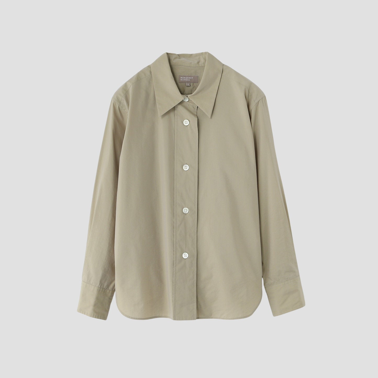 WASHED COTTON SILK SHIRT