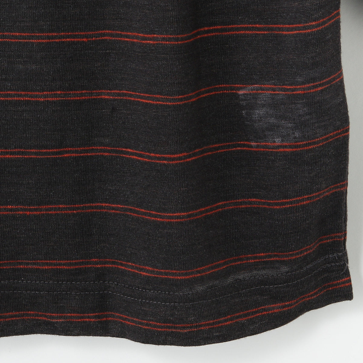 LINEN STRIPE JERSEY