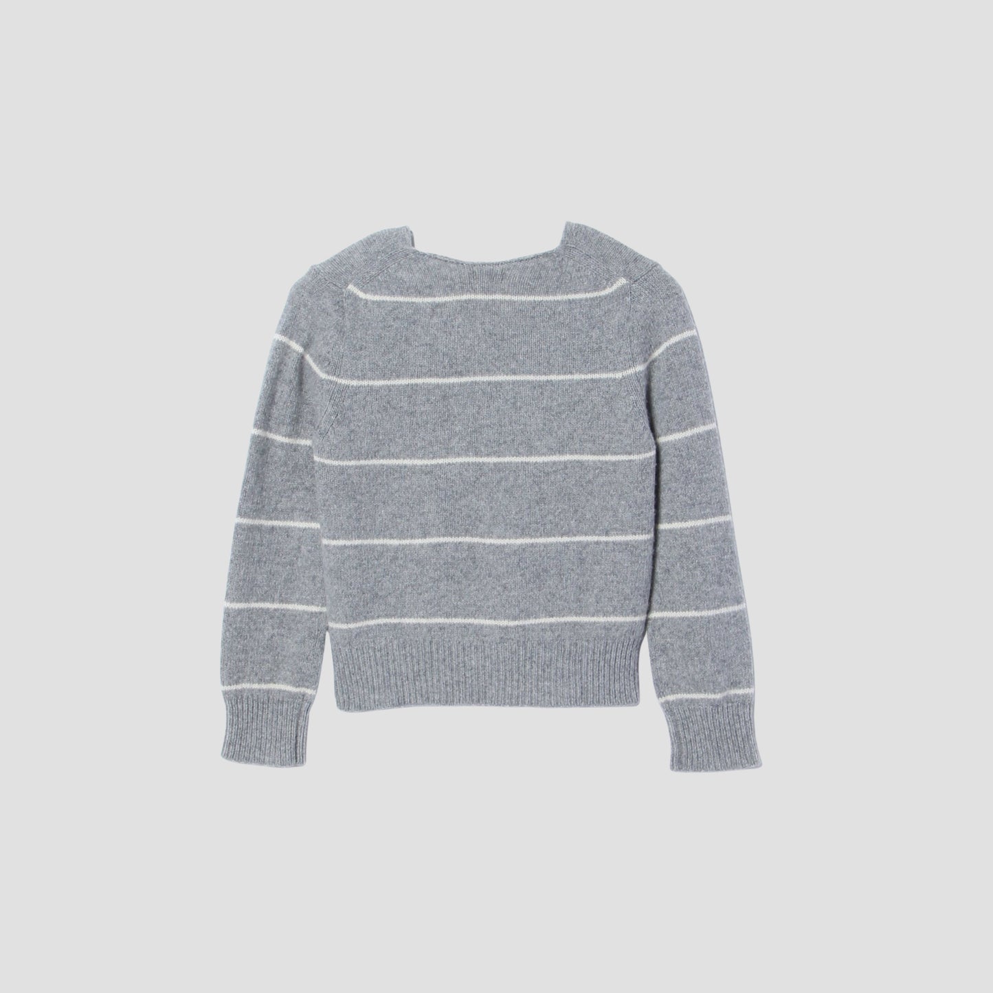 STRIPE WOOL JUMPER KNIT