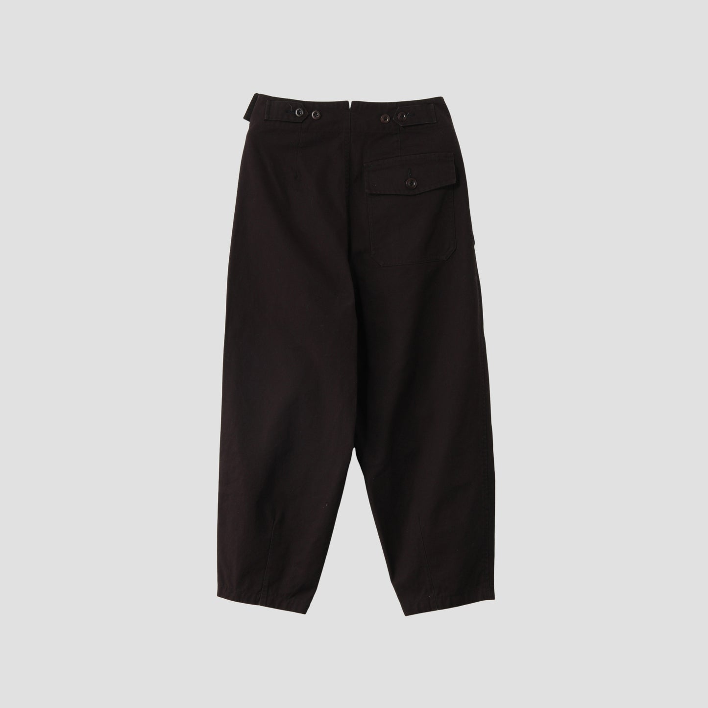 DRY NATURAL COTTON CANVAS TROUSERS