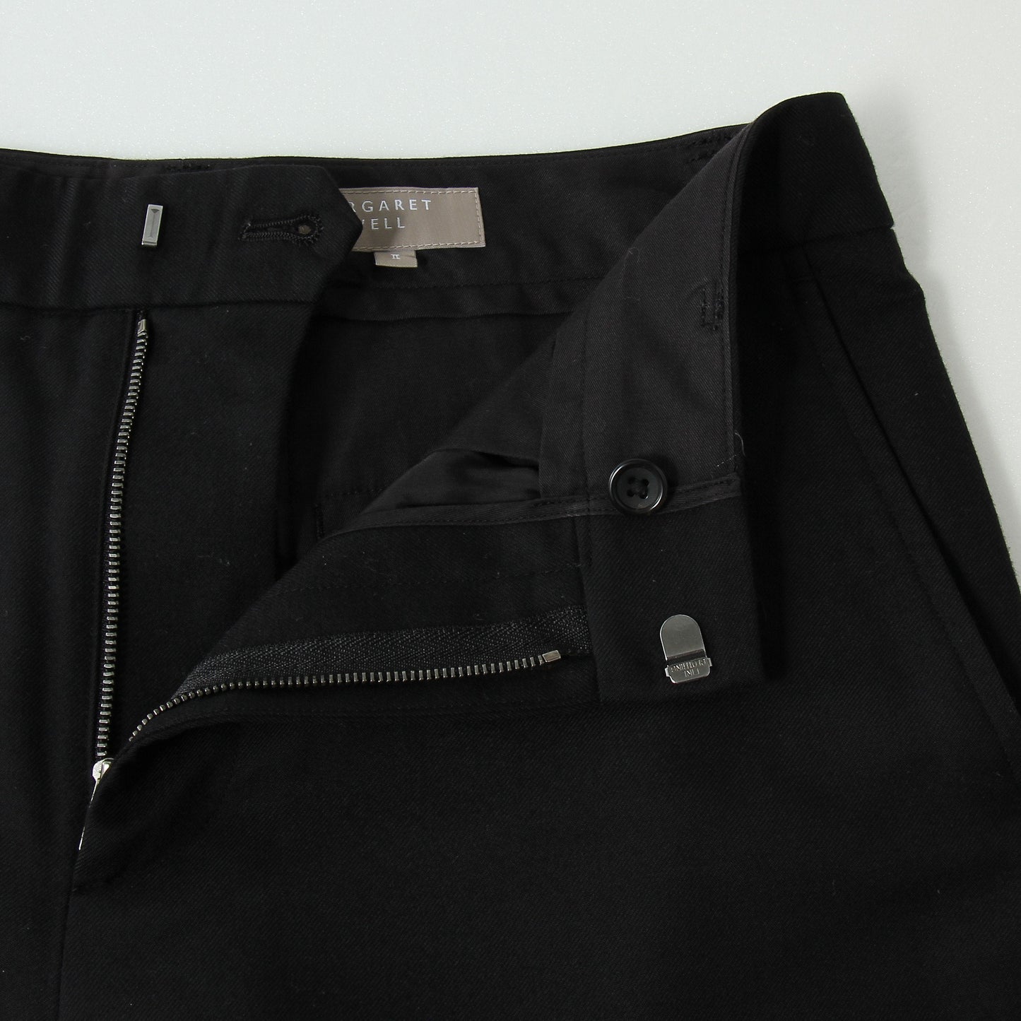 FINE WOOL FLANNEL TROUSERS