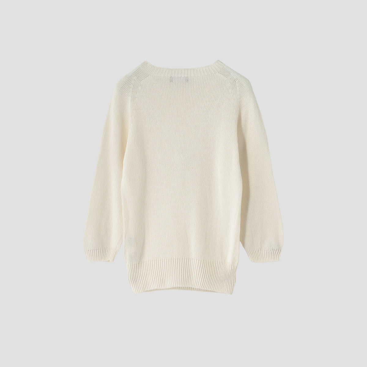 LONG SLEEVE CREW NECK KNIT