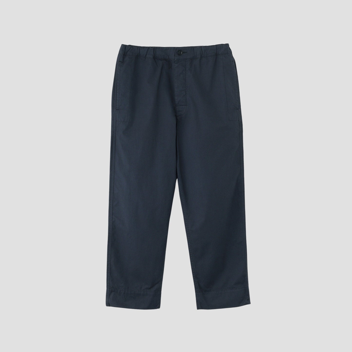 SUPERFINE COTTON TWILL TROUSERS