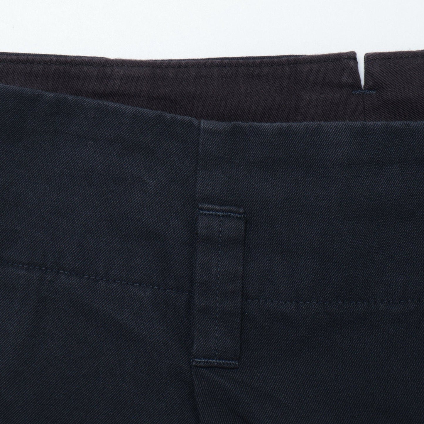 COTTON GABARDINE TROUSERS