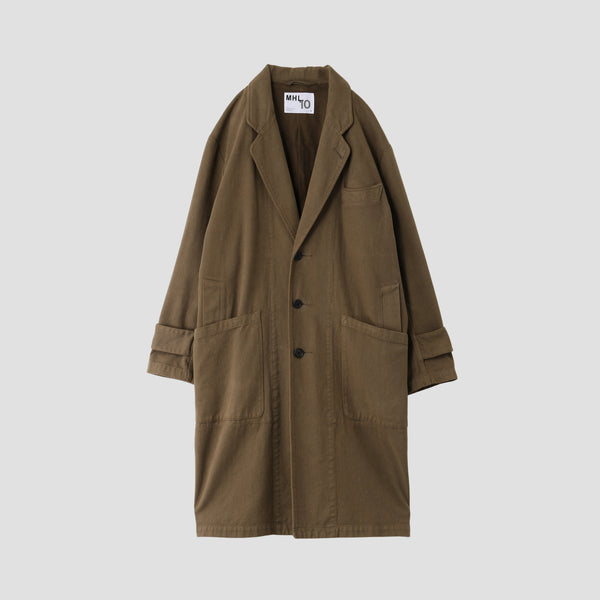 GARMENT DYE DENSE COTTON DRILL(代官山店･ｵﾝﾗｲﾝｽﾄｱ限定) COAT