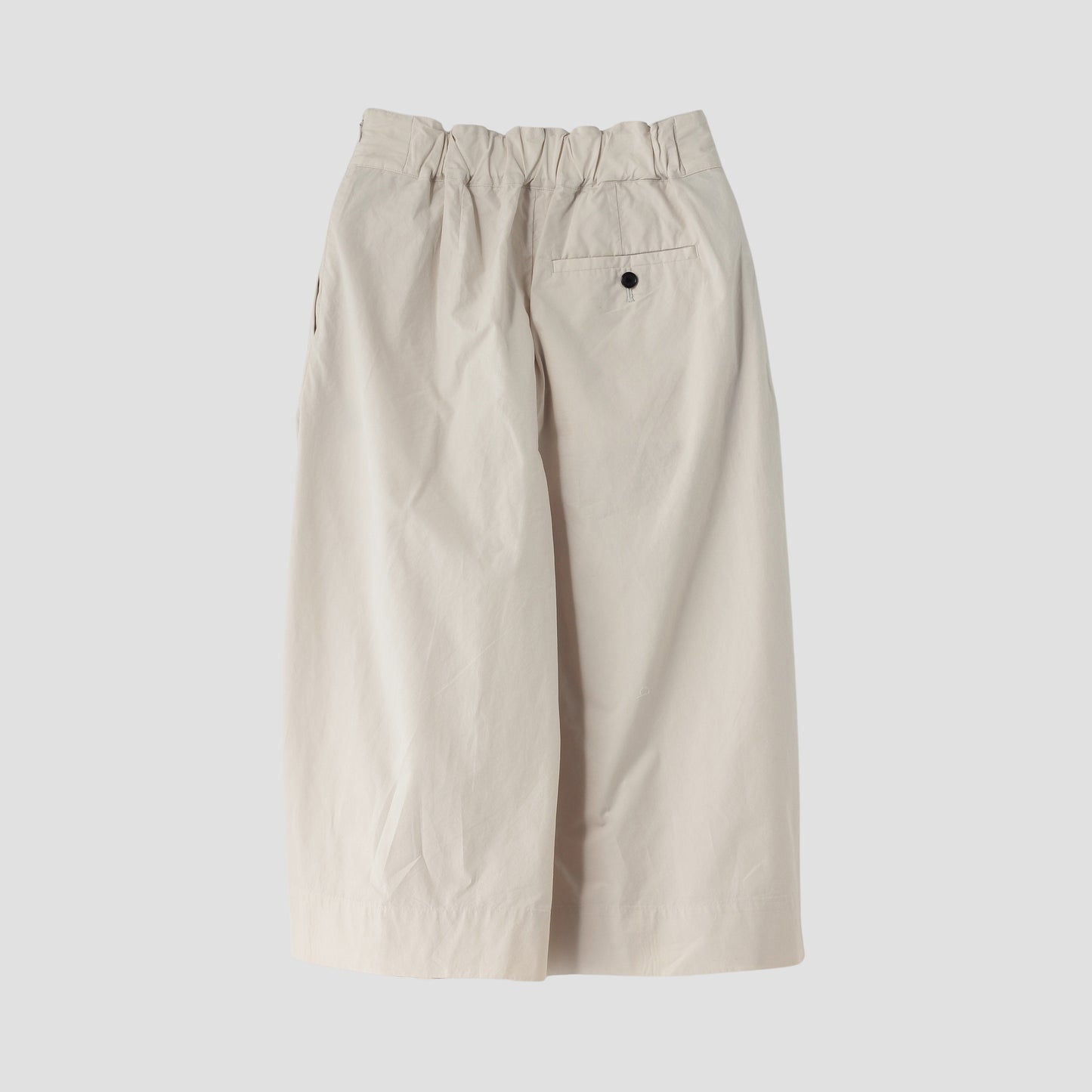 WASHED COTTON POPLIN TROUSERS