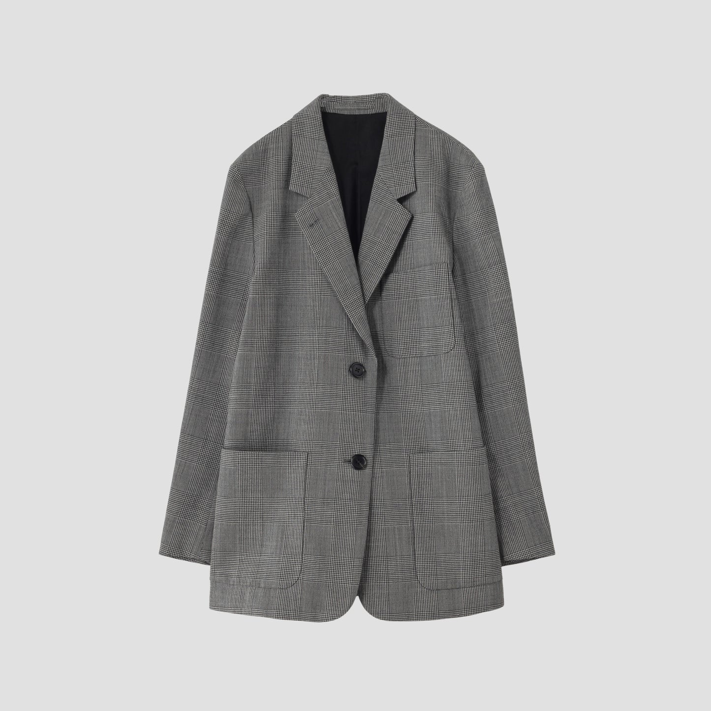 POW CHECK WOOL JACKET