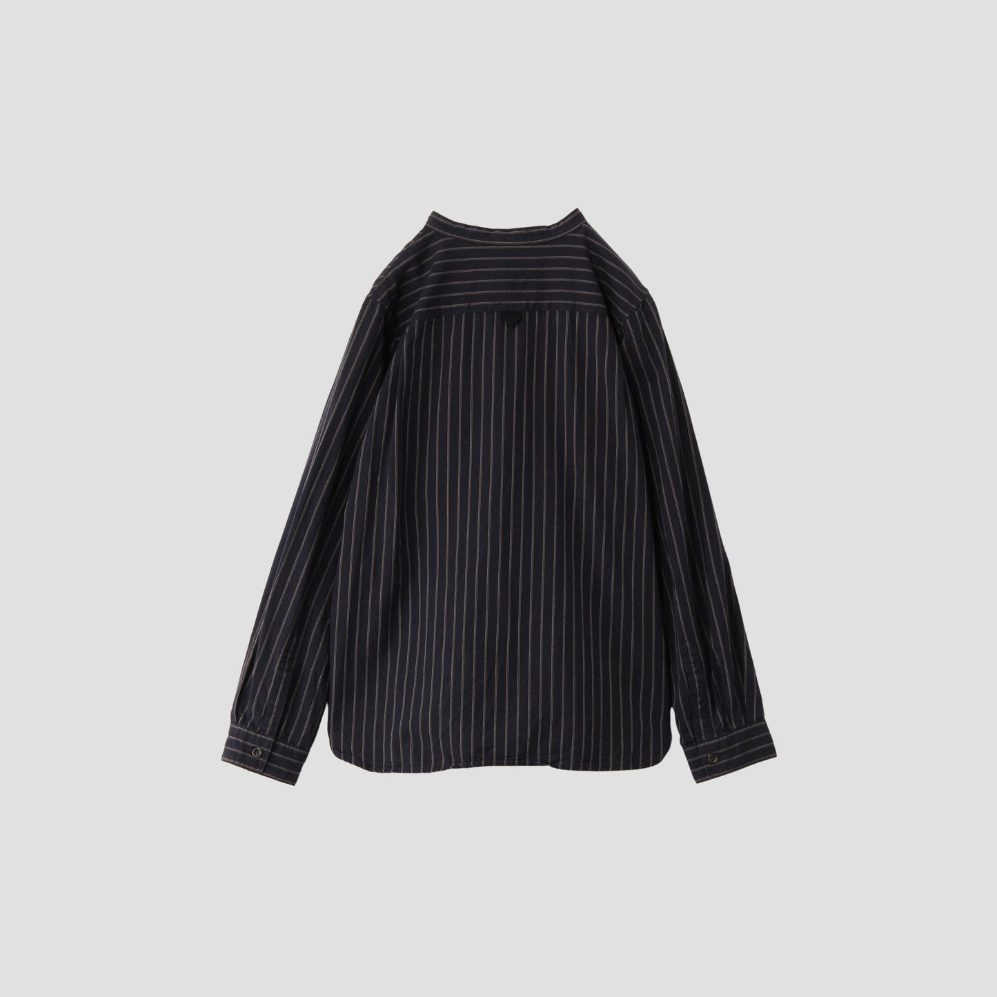 COTTON WOOL STRIPE SHIRT