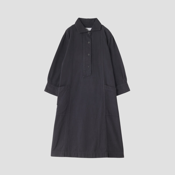 LIGHT COTTON TWILL DRESS
